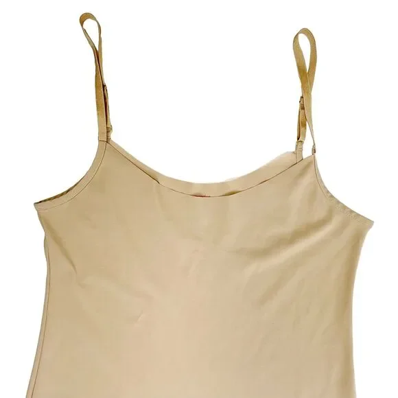 Commando Classic Mini Cami Slip Shapewear Beige Made in USA Compression M/L - Picture 4 of 10